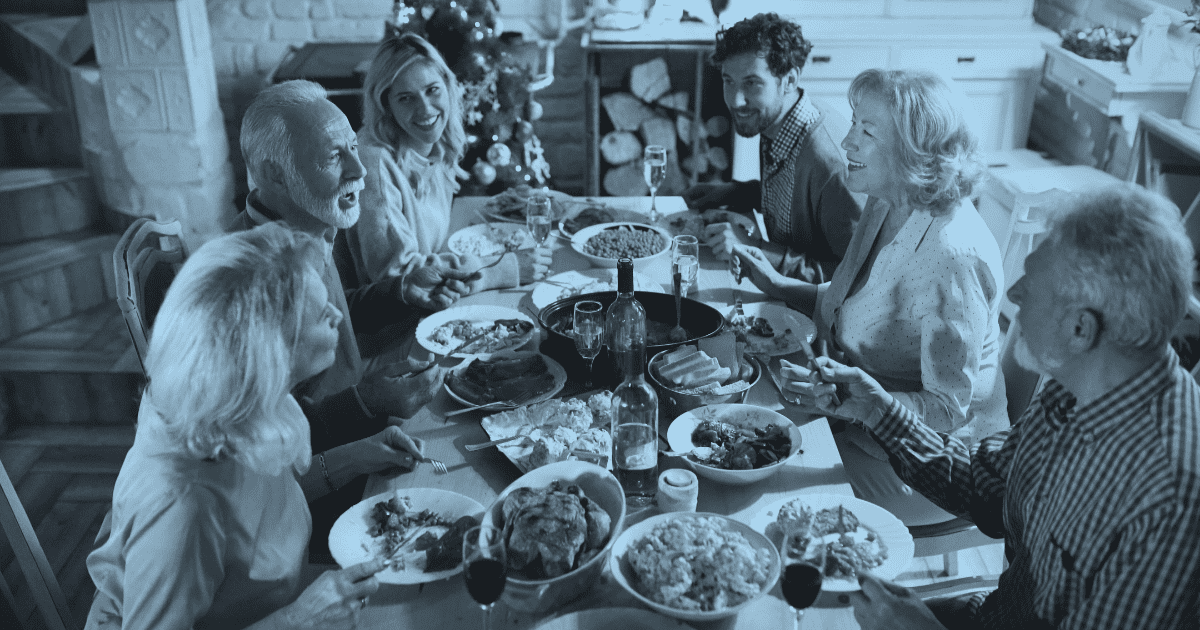 stress in inviting immediate family over for the holidays